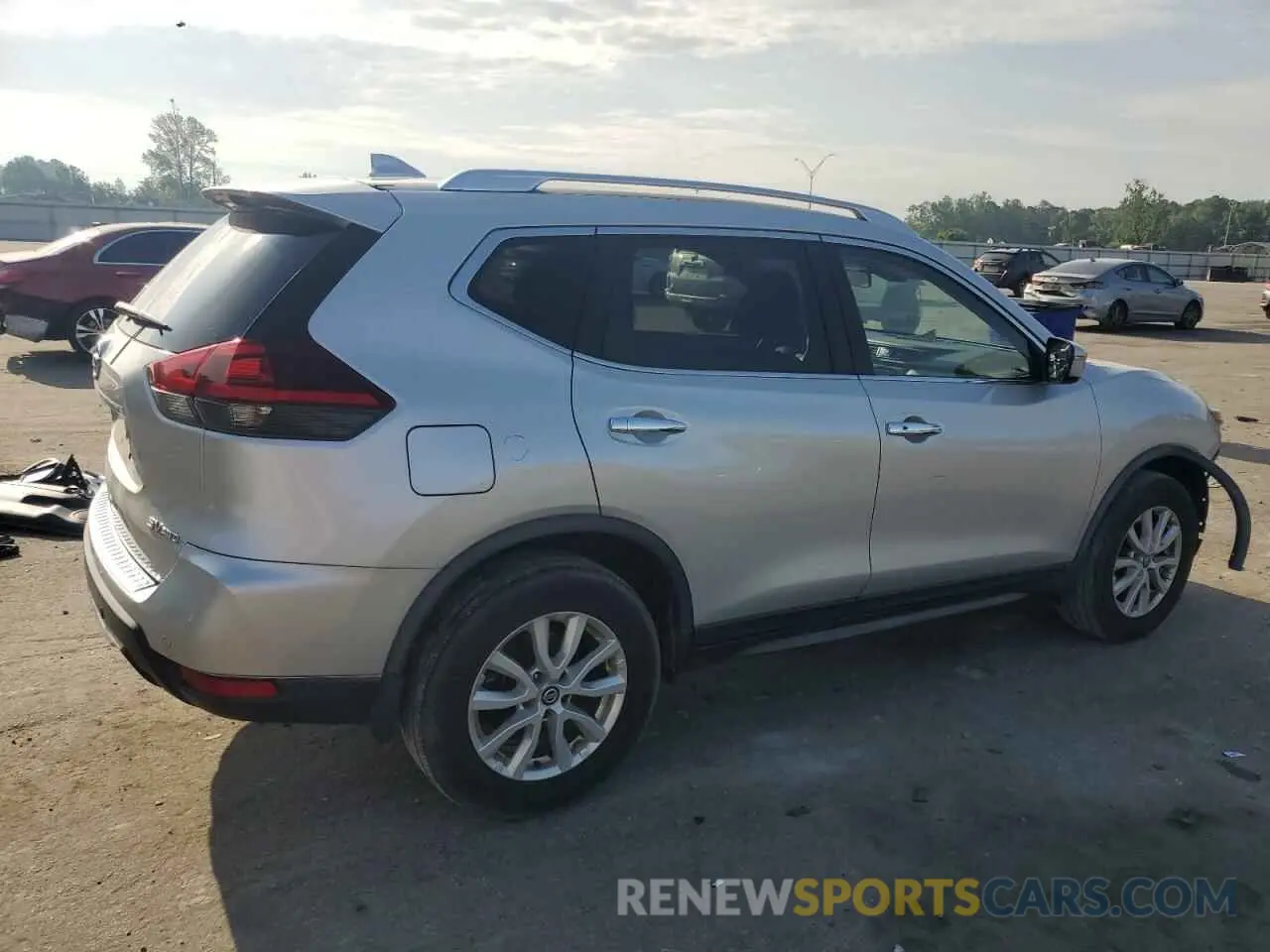 3 Photograph of a damaged car JN8AT2MVXKW373869 NISSAN ROGUE 2019