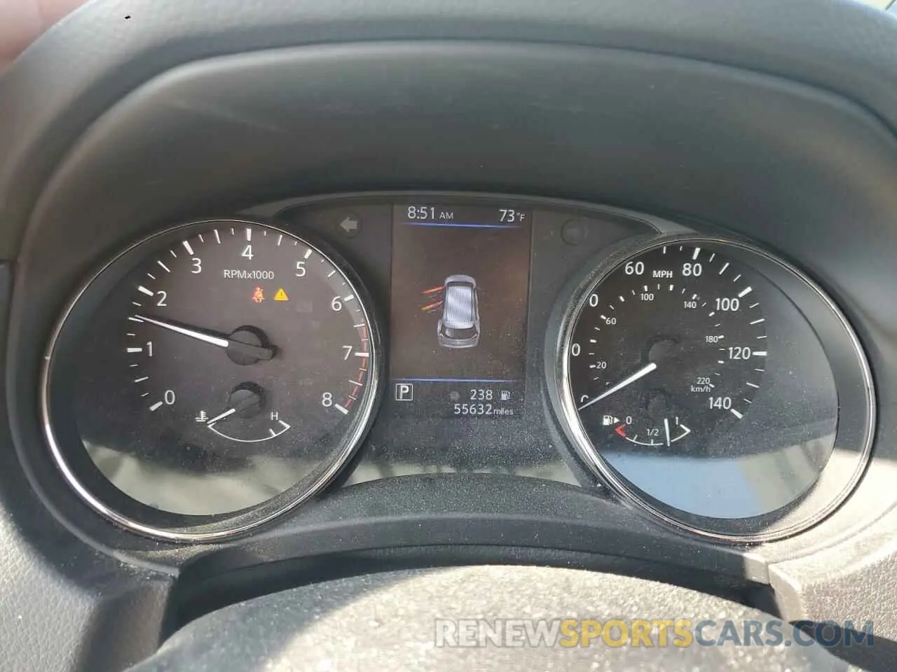 9 Photograph of a damaged car JN8AT2MVXKW373869 NISSAN ROGUE 2019
