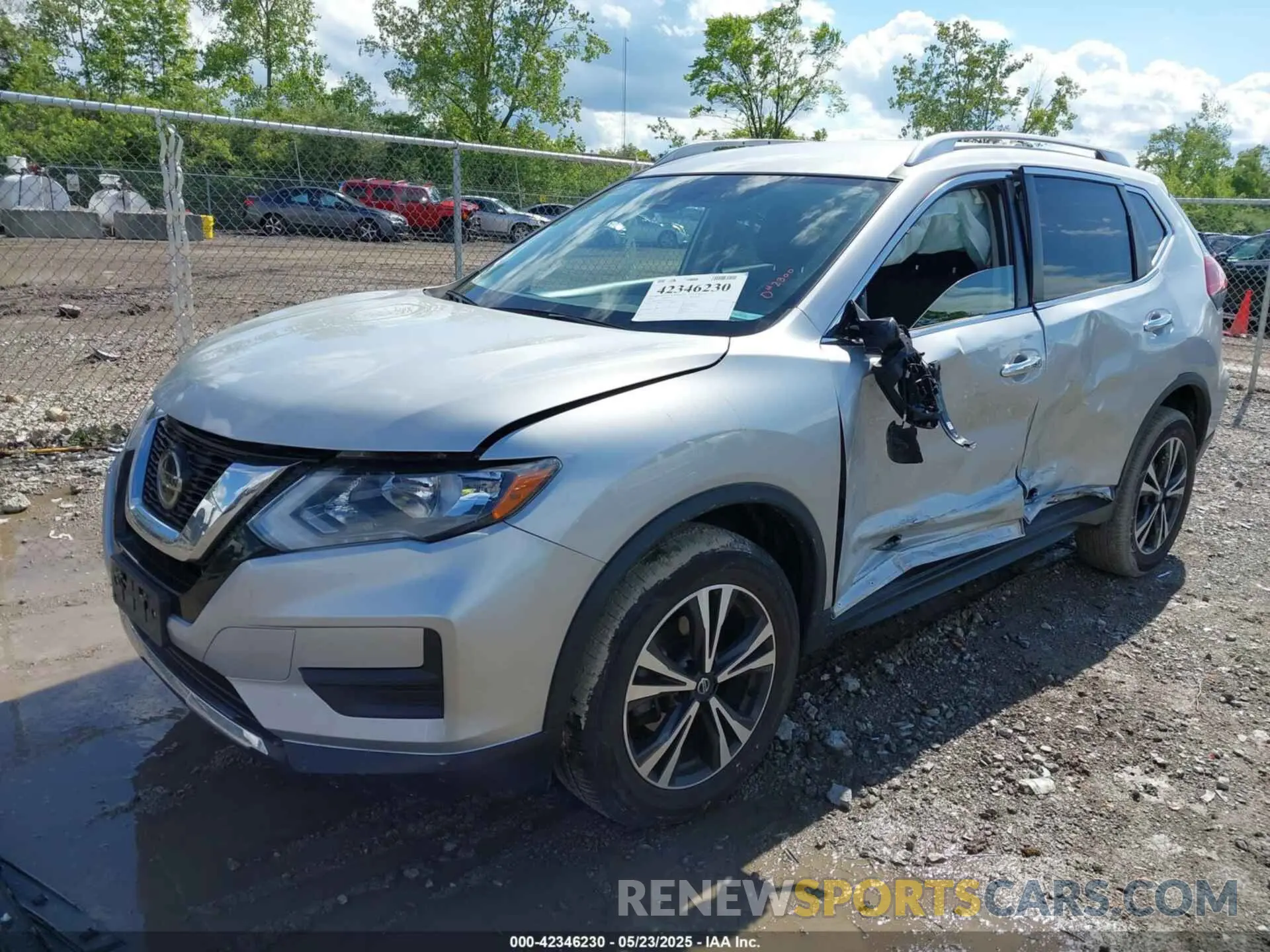 2 Photograph of a damaged car JN8AT2MVXKW379252 NISSAN ROGUE 2019