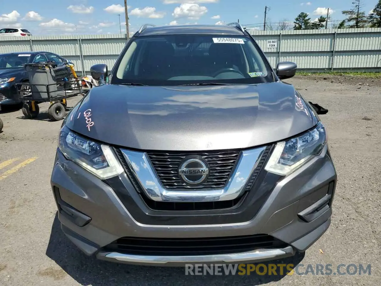 5 Photograph of a damaged car JN8AT2MVXKW379350 NISSAN ROGUE 2019