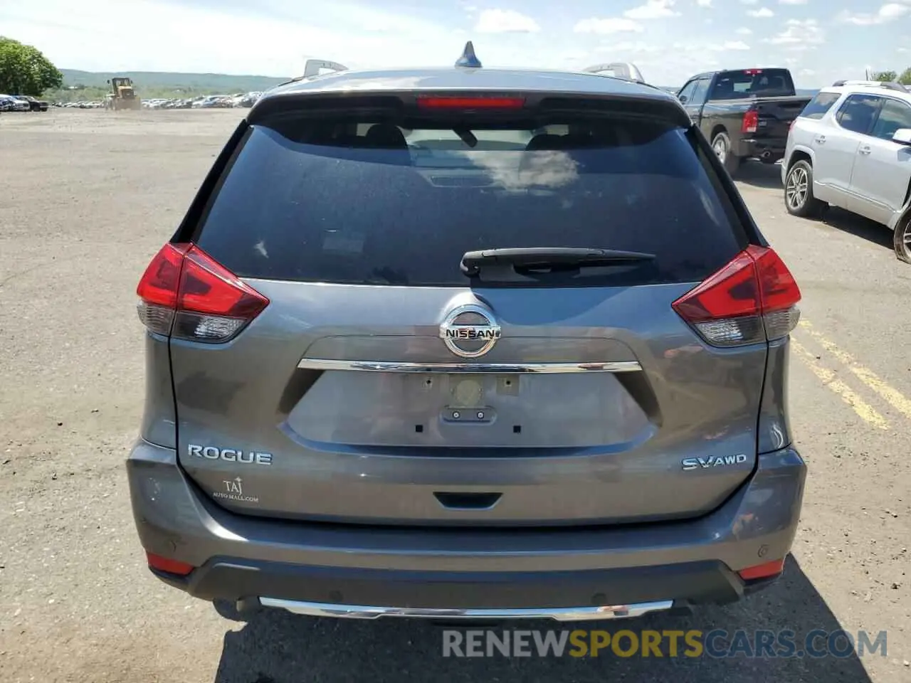 6 Photograph of a damaged car JN8AT2MVXKW379350 NISSAN ROGUE 2019