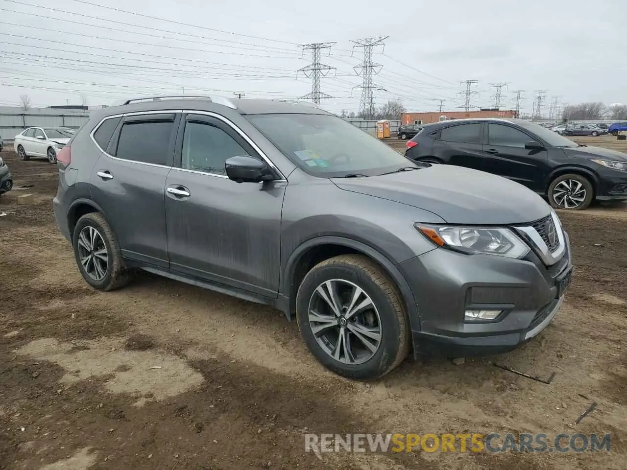 4 Photograph of a damaged car JN8AT2MVXKW382071 NISSAN ROGUE 2019