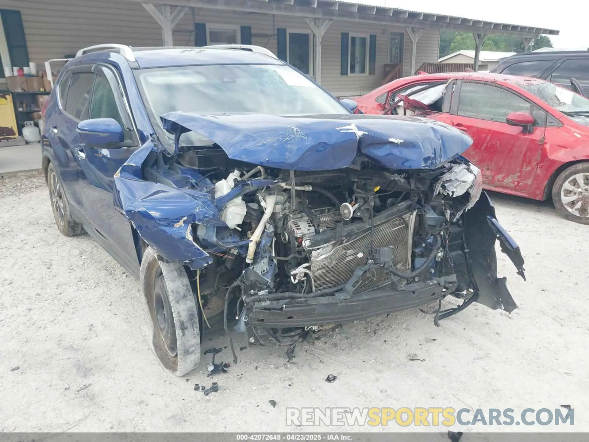 6 Photograph of a damaged car JN8AT2MVXKW383981 NISSAN ROGUE 2019