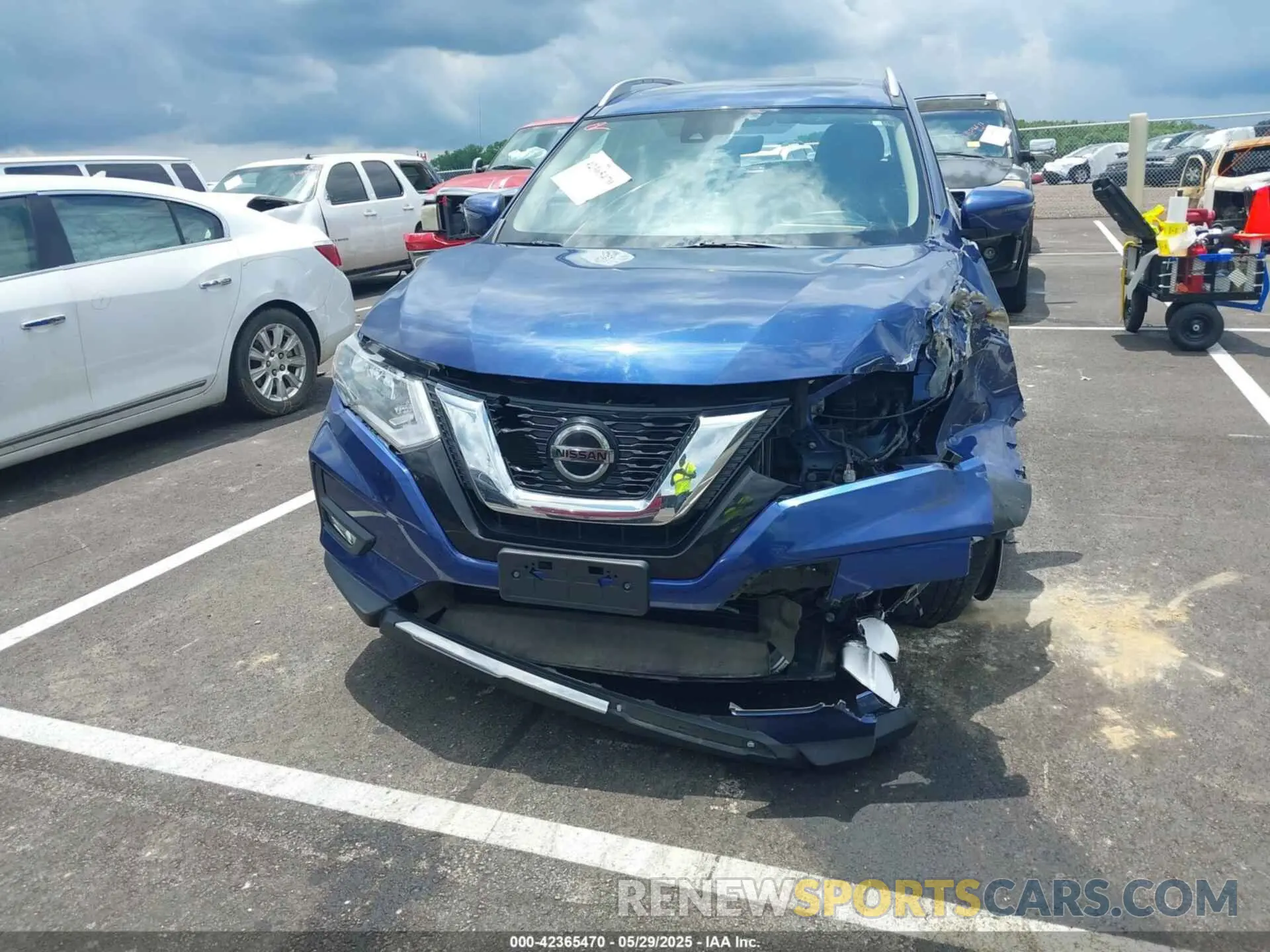 12 Photograph of a damaged car JN8AT2MVXKW386900 NISSAN ROGUE 2019