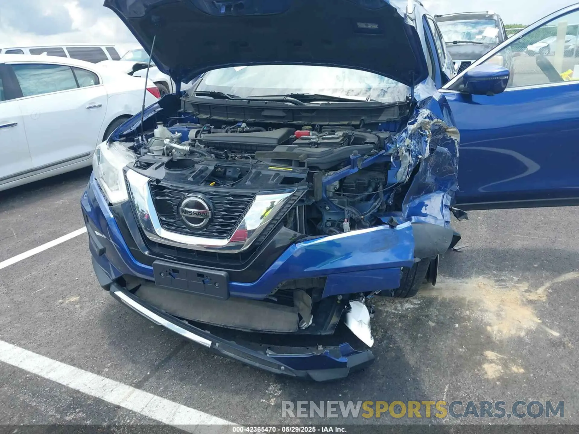 6 Photograph of a damaged car JN8AT2MVXKW386900 NISSAN ROGUE 2019