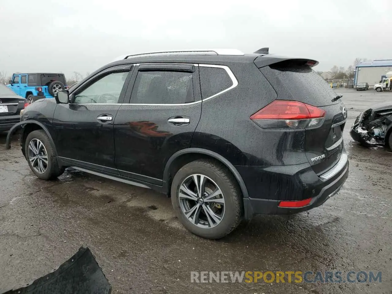 2 Photograph of a damaged car JN8AT2MVXKW394317 NISSAN ROGUE 2019