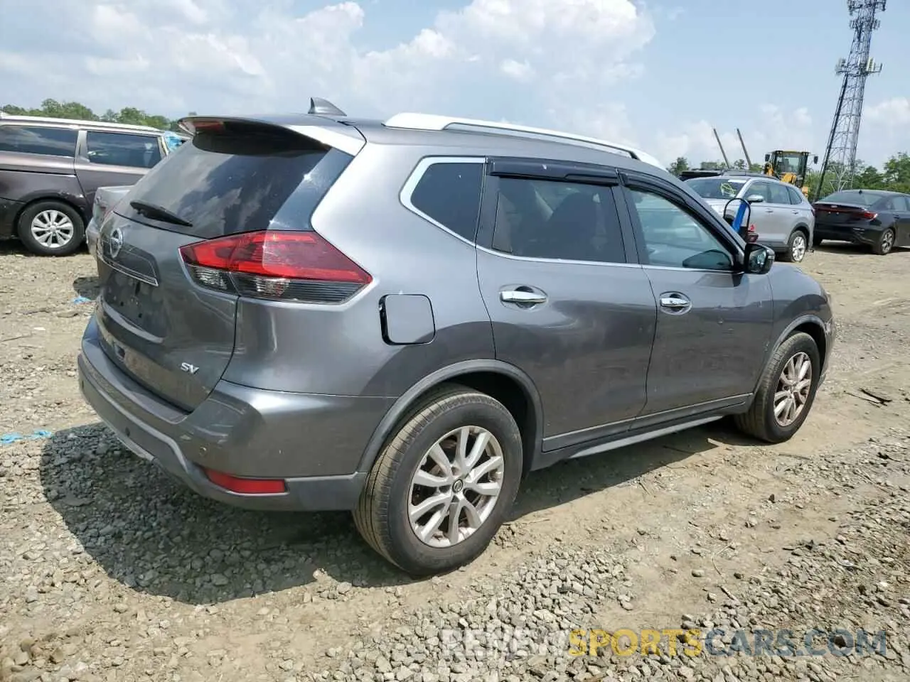 3 Photograph of a damaged car KNMAT2MT0KP515134 NISSAN ROGUE 2019