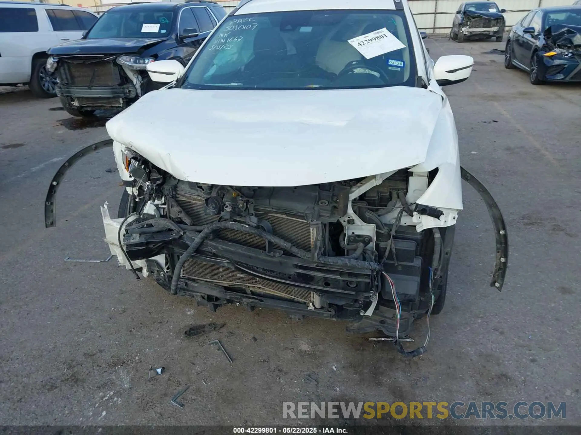 6 Photograph of a damaged car KNMAT2MT0KP541667 NISSAN ROGUE 2019
