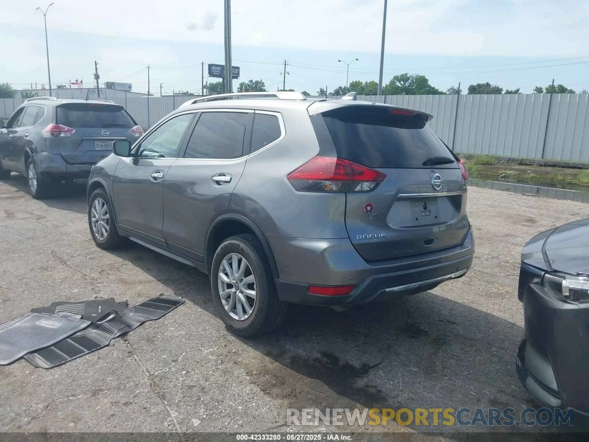 3 Photograph of a damaged car KNMAT2MT0KP543712 NISSAN ROGUE 2019