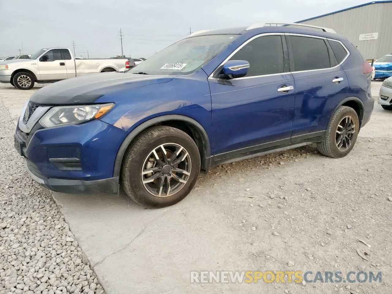 1 Photograph of a damaged car KNMAT2MT0KP547548 NISSAN ROGUE 2019