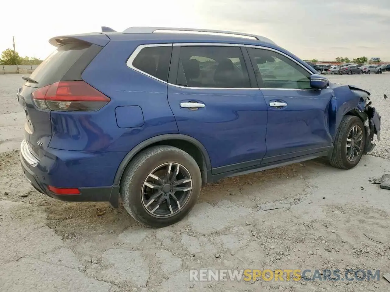 3 Photograph of a damaged car KNMAT2MT0KP547548 NISSAN ROGUE 2019