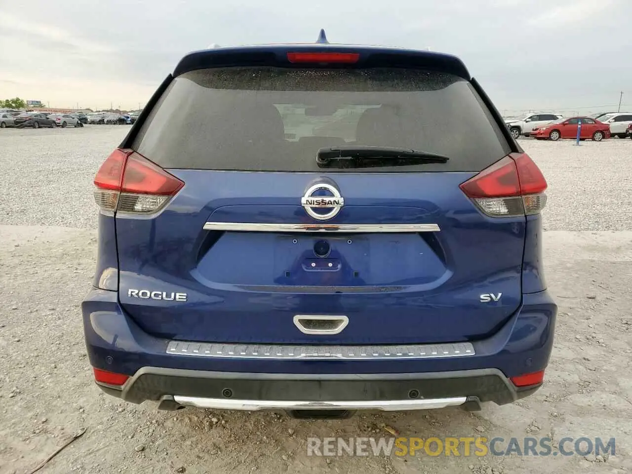 6 Photograph of a damaged car KNMAT2MT0KP547548 NISSAN ROGUE 2019