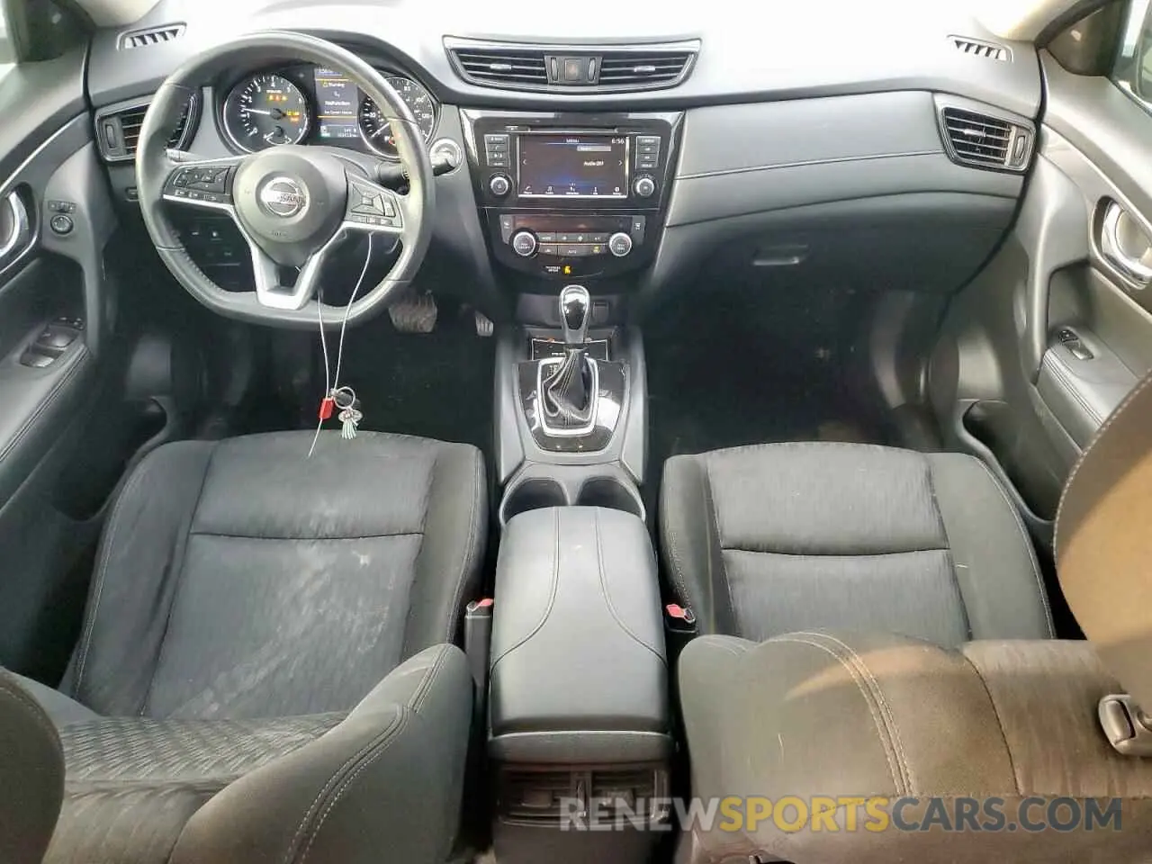 8 Photograph of a damaged car KNMAT2MT0KP547548 NISSAN ROGUE 2019