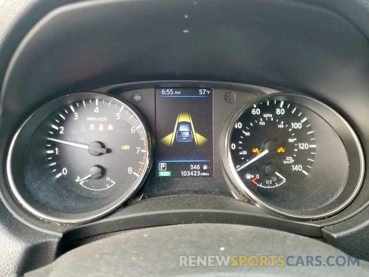 9 Photograph of a damaged car KNMAT2MT0KP547548 NISSAN ROGUE 2019