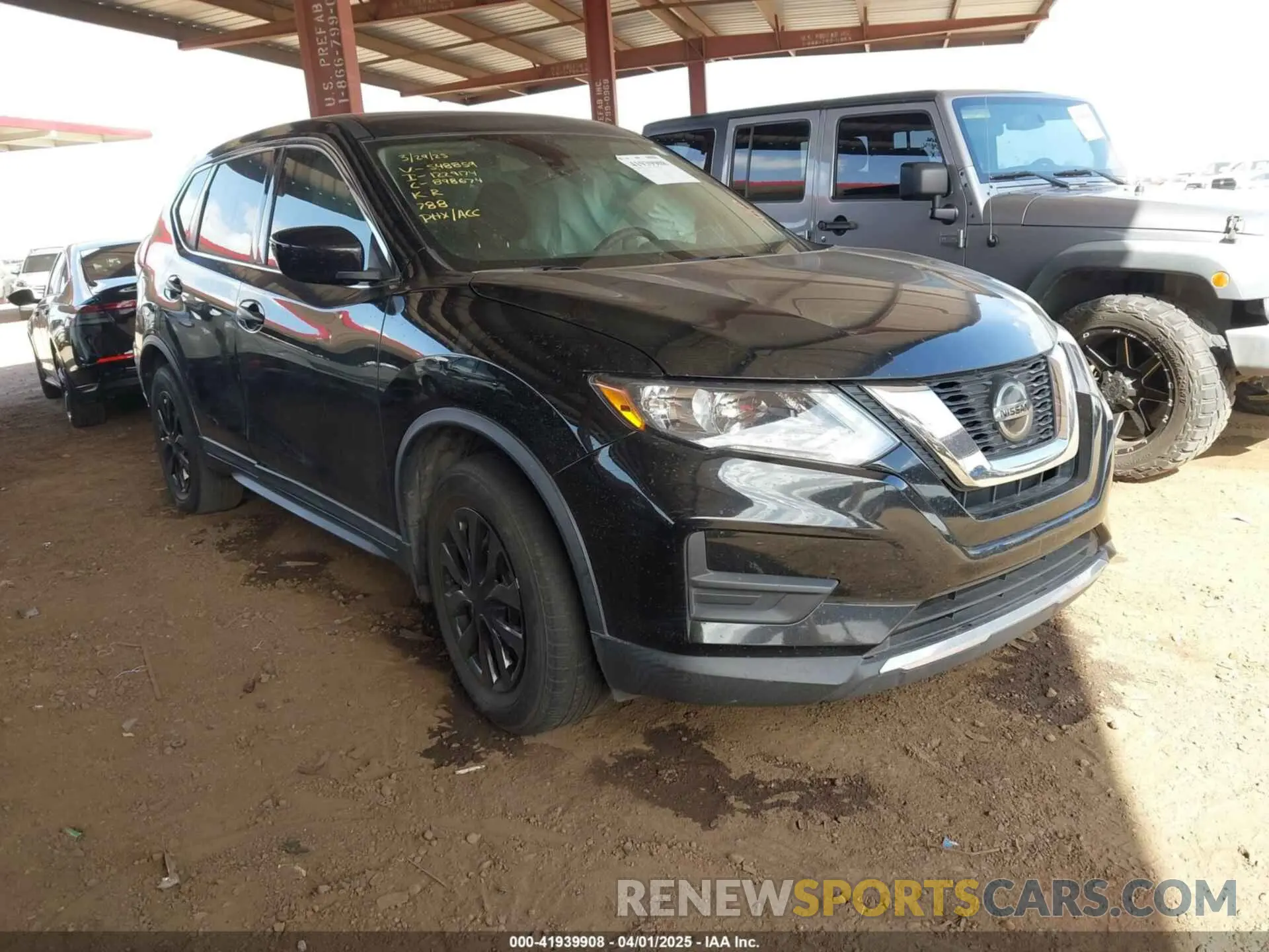 1 Photograph of a damaged car KNMAT2MT0KP548859 NISSAN ROGUE 2019