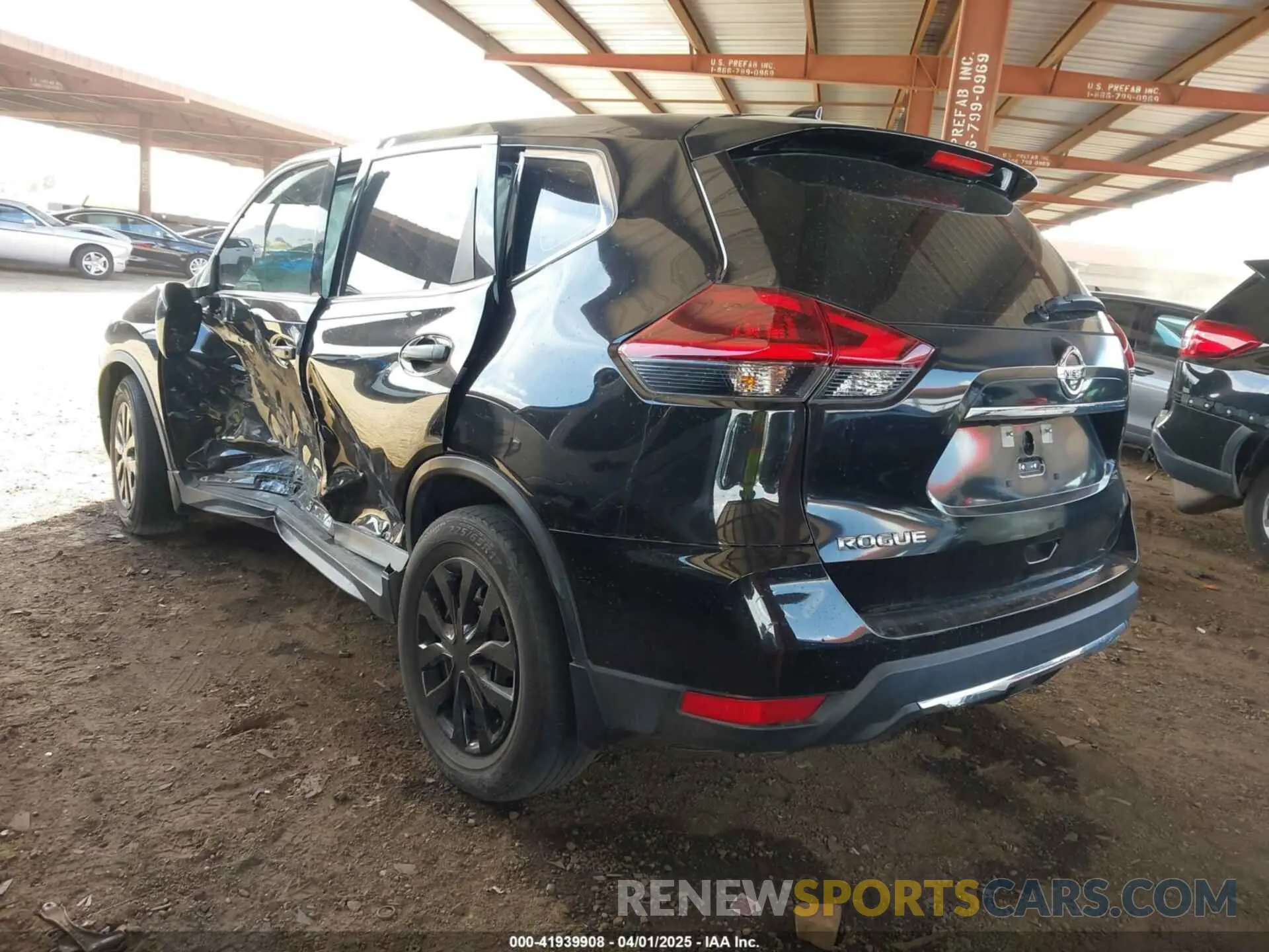 3 Photograph of a damaged car KNMAT2MT0KP548859 NISSAN ROGUE 2019