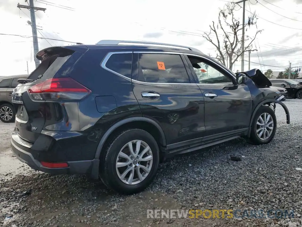 3 Photograph of a damaged car KNMAT2MT0KP553463 NISSAN ROGUE 2019