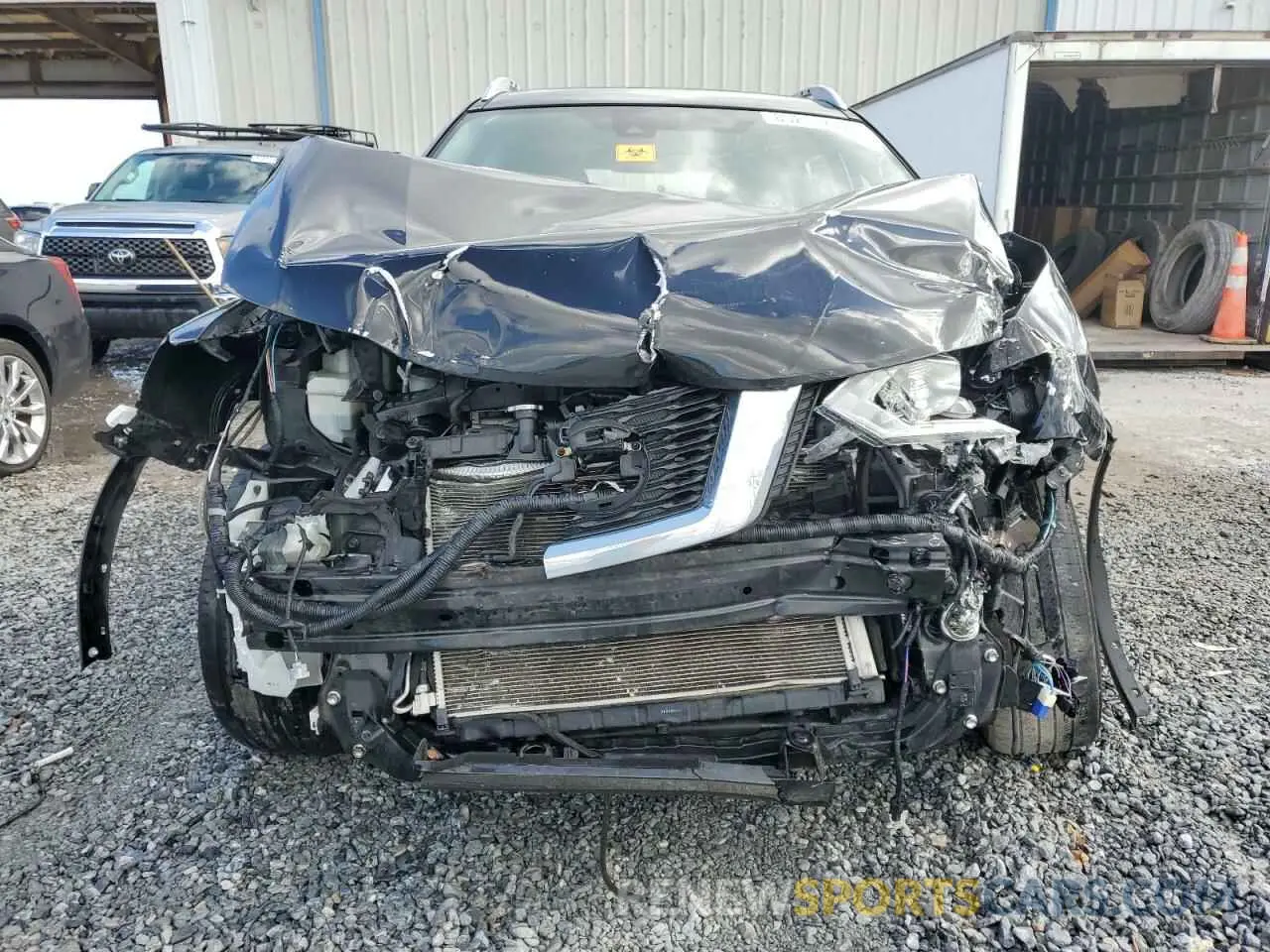 5 Photograph of a damaged car KNMAT2MT0KP553463 NISSAN ROGUE 2019