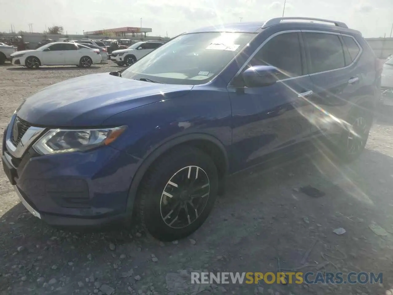 1 Photograph of a damaged car KNMAT2MT0KP558078 NISSAN ROGUE 2019