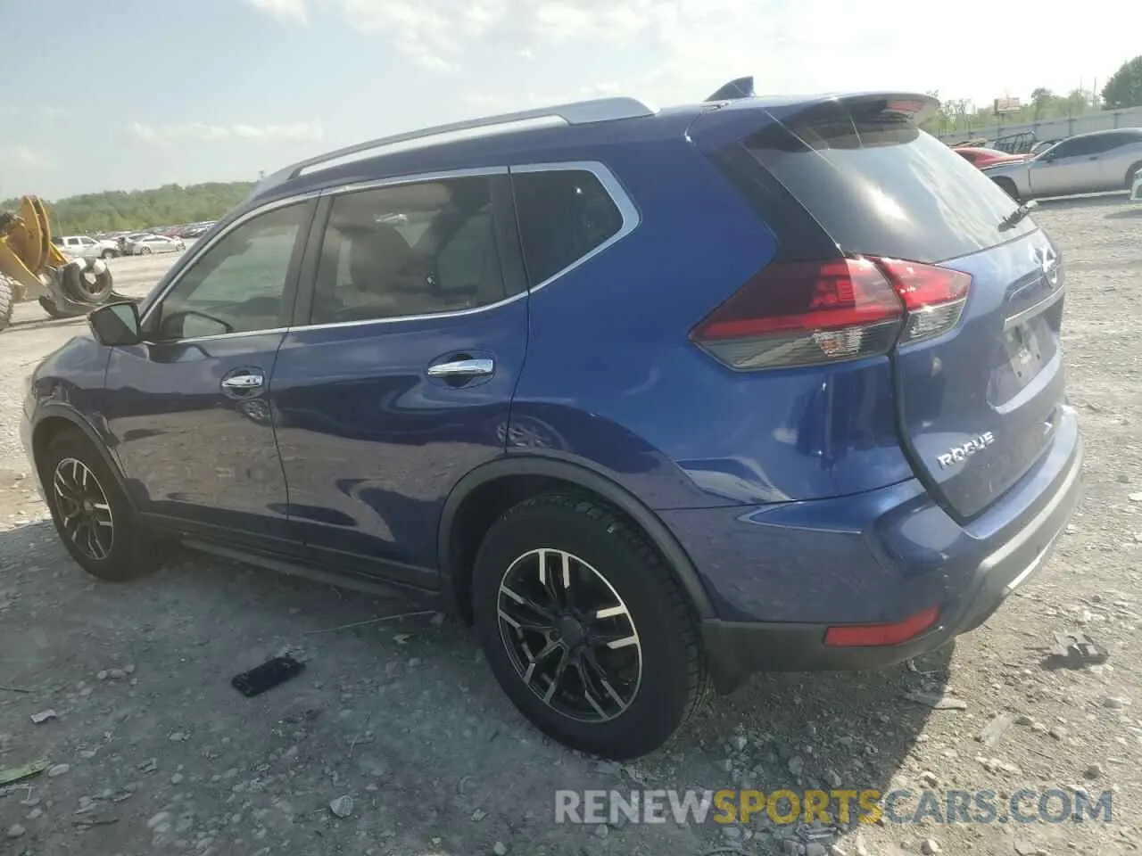 2 Photograph of a damaged car KNMAT2MT0KP558078 NISSAN ROGUE 2019