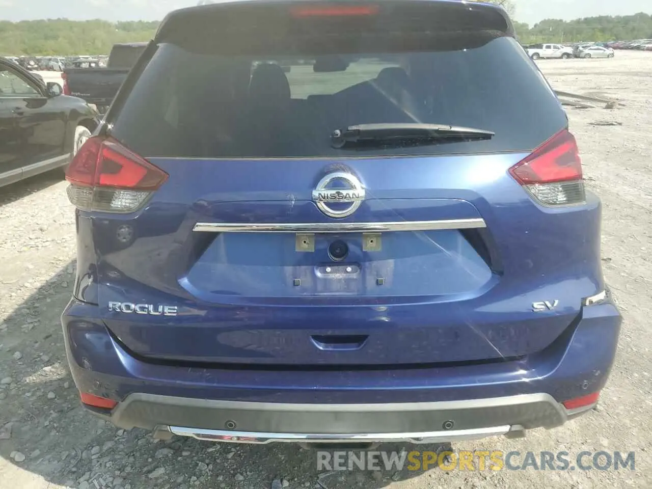 6 Photograph of a damaged car KNMAT2MT0KP558078 NISSAN ROGUE 2019