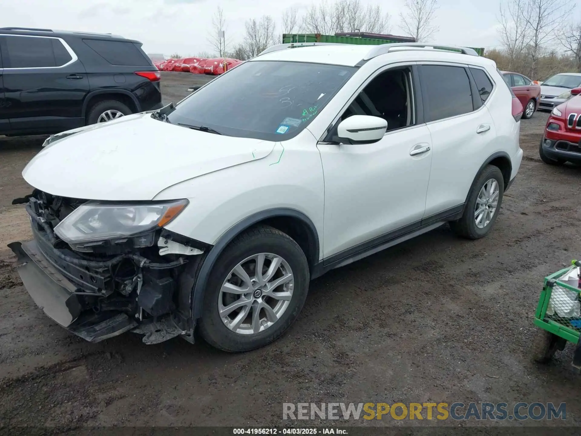 2 Photograph of a damaged car KNMAT2MT1KP503090 NISSAN ROGUE 2019