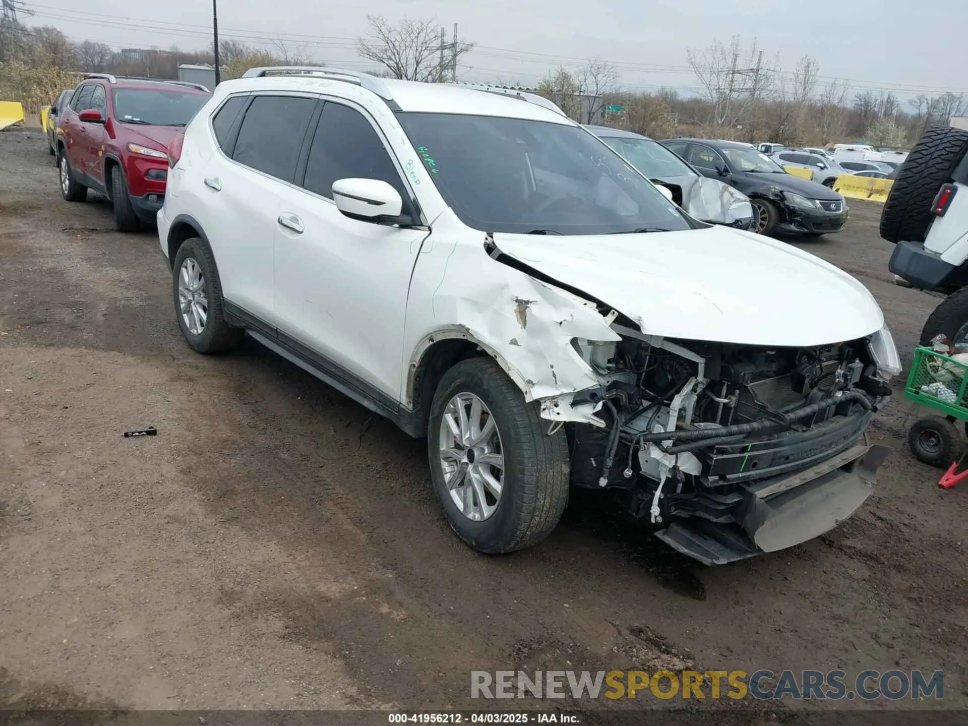 3 Photograph of a damaged car KNMAT2MT1KP503090 NISSAN ROGUE 2019