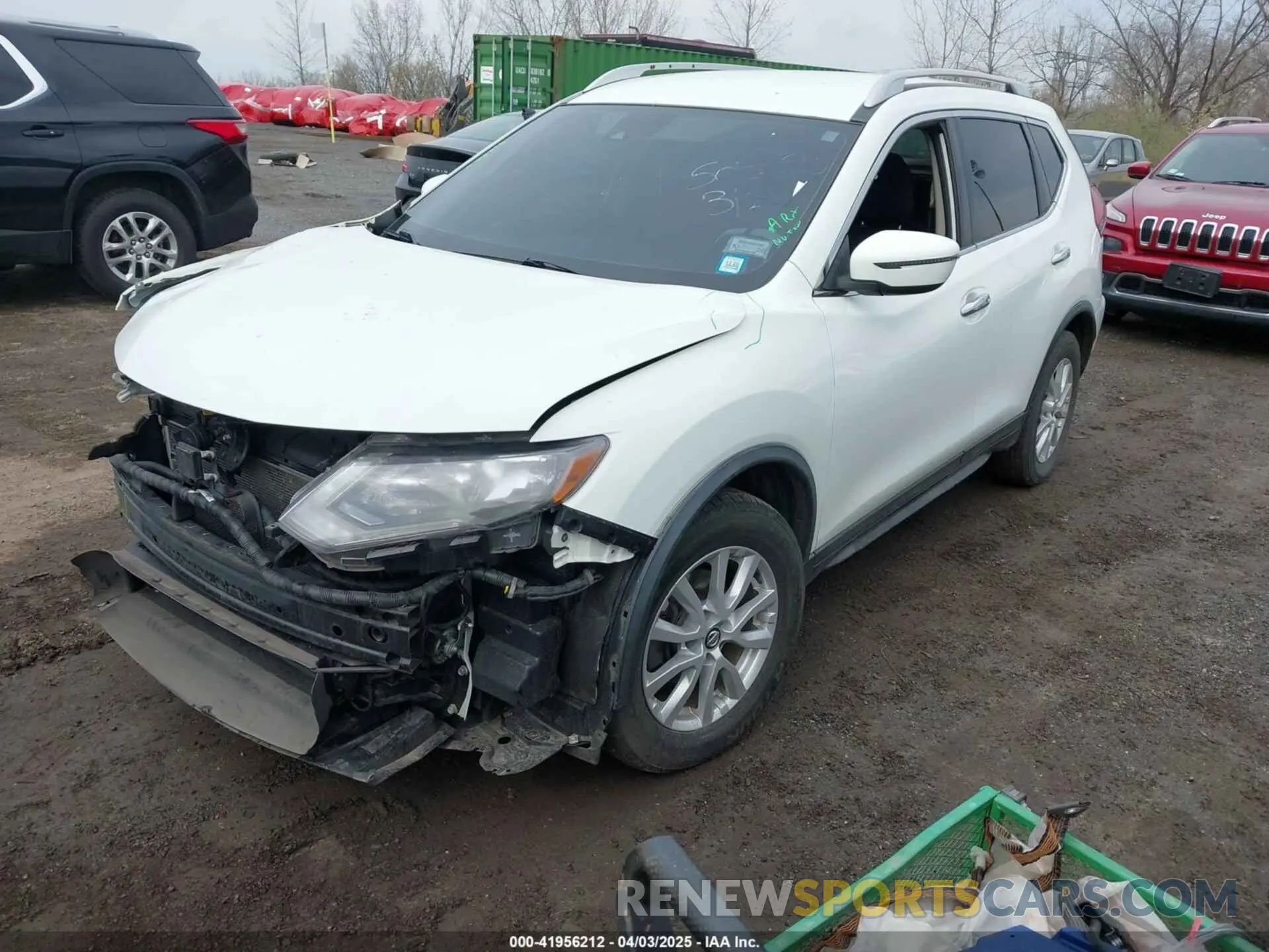 4 Photograph of a damaged car KNMAT2MT1KP503090 NISSAN ROGUE 2019
