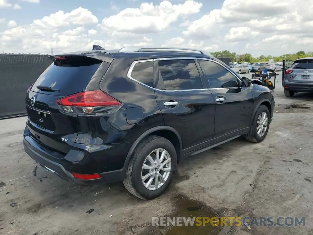 3 Photograph of a damaged car KNMAT2MT1KP504434 NISSAN ROGUE 2019