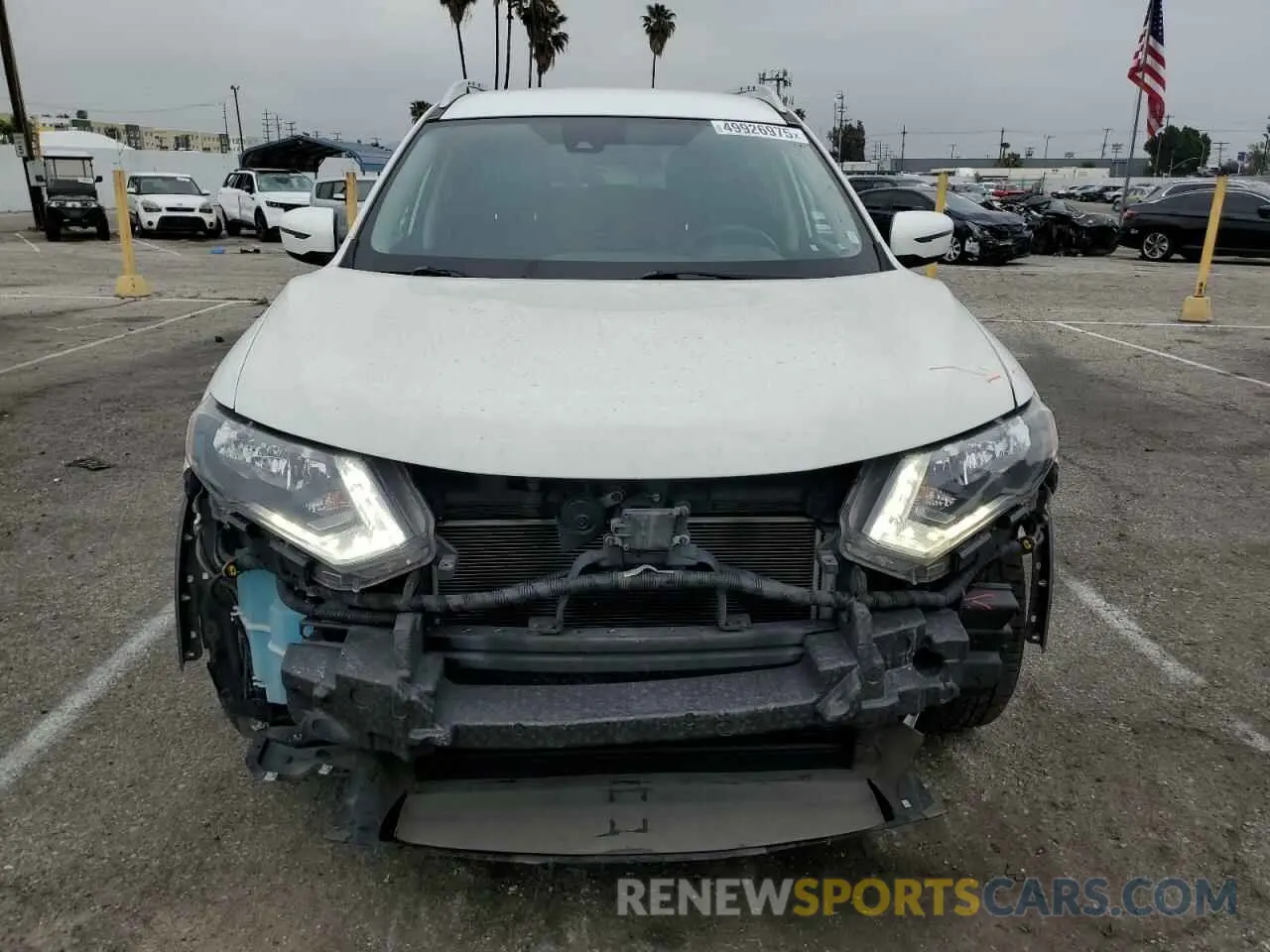 5 Photograph of a damaged car KNMAT2MT1KP511089 NISSAN ROGUE 2019