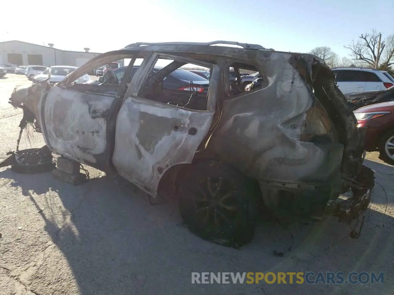 2 Photograph of a damaged car KNMAT2MT1KP518558 NISSAN ROGUE 2019