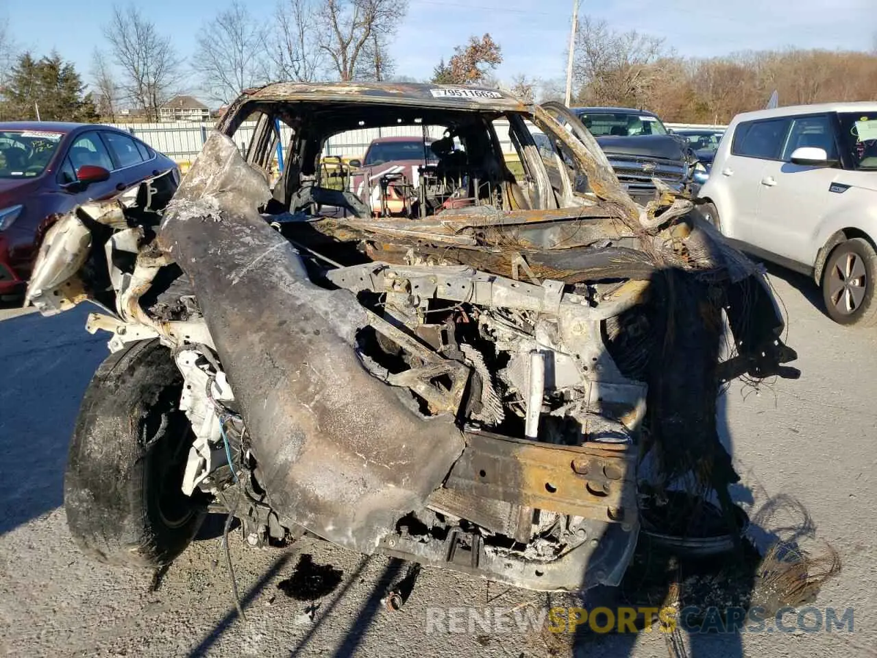 5 Photograph of a damaged car KNMAT2MT1KP518558 NISSAN ROGUE 2019