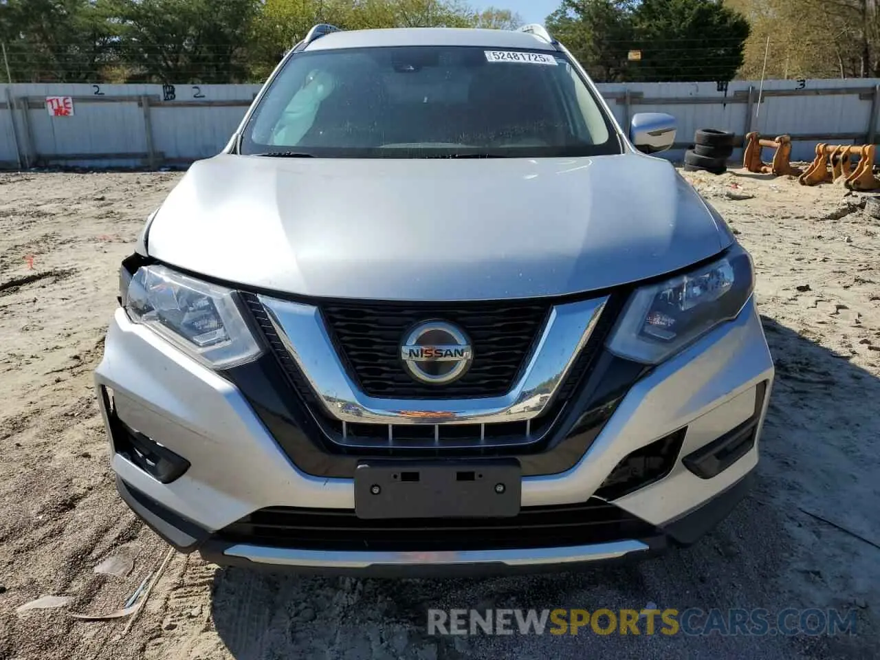 5 Photograph of a damaged car KNMAT2MT1KP535277 NISSAN ROGUE 2019