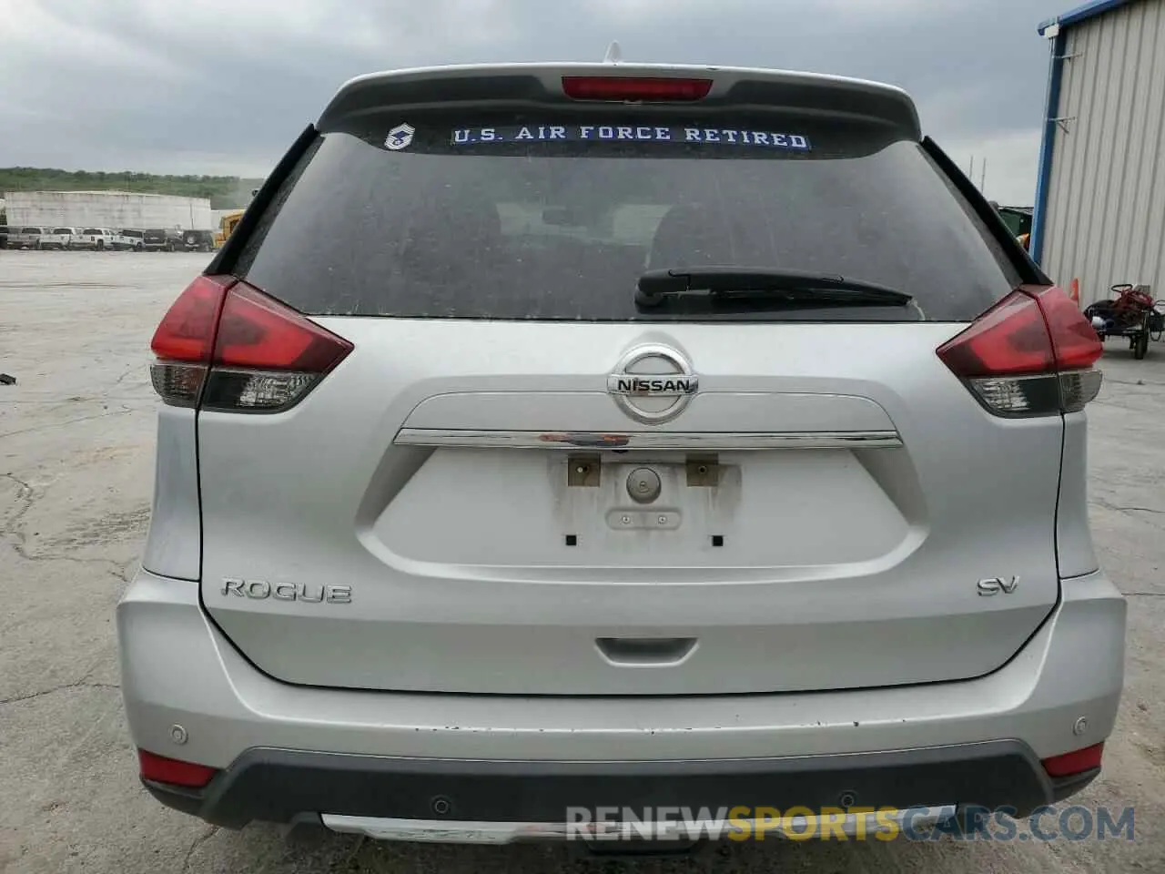 6 Photograph of a damaged car KNMAT2MT1KP537059 NISSAN ROGUE 2019