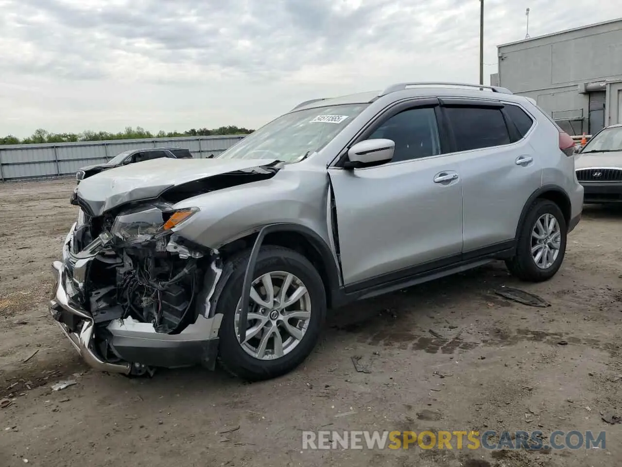 1 Photograph of a damaged car KNMAT2MT1KP550524 NISSAN ROGUE 2019
