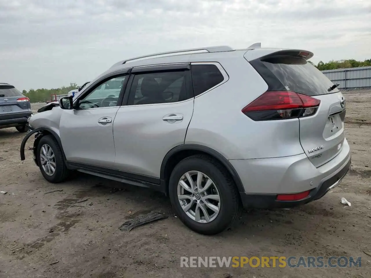 2 Photograph of a damaged car KNMAT2MT1KP550524 NISSAN ROGUE 2019