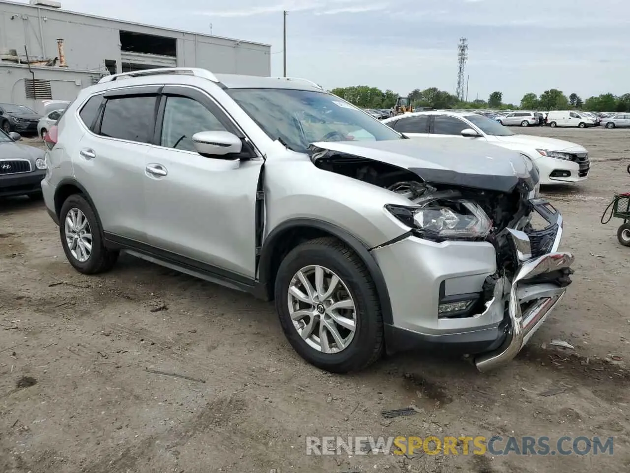 4 Photograph of a damaged car KNMAT2MT1KP550524 NISSAN ROGUE 2019