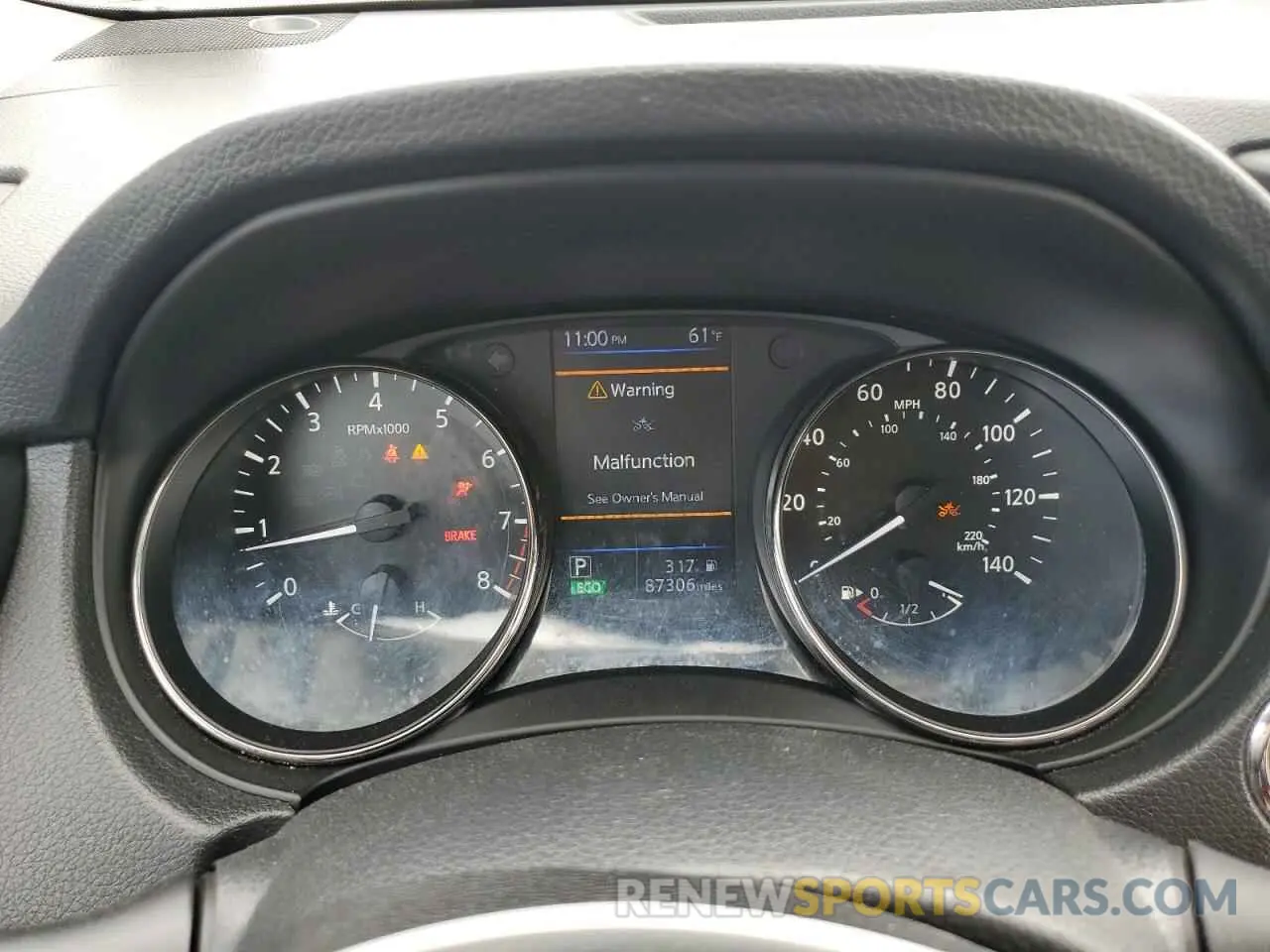 9 Photograph of a damaged car KNMAT2MT1KP550524 NISSAN ROGUE 2019