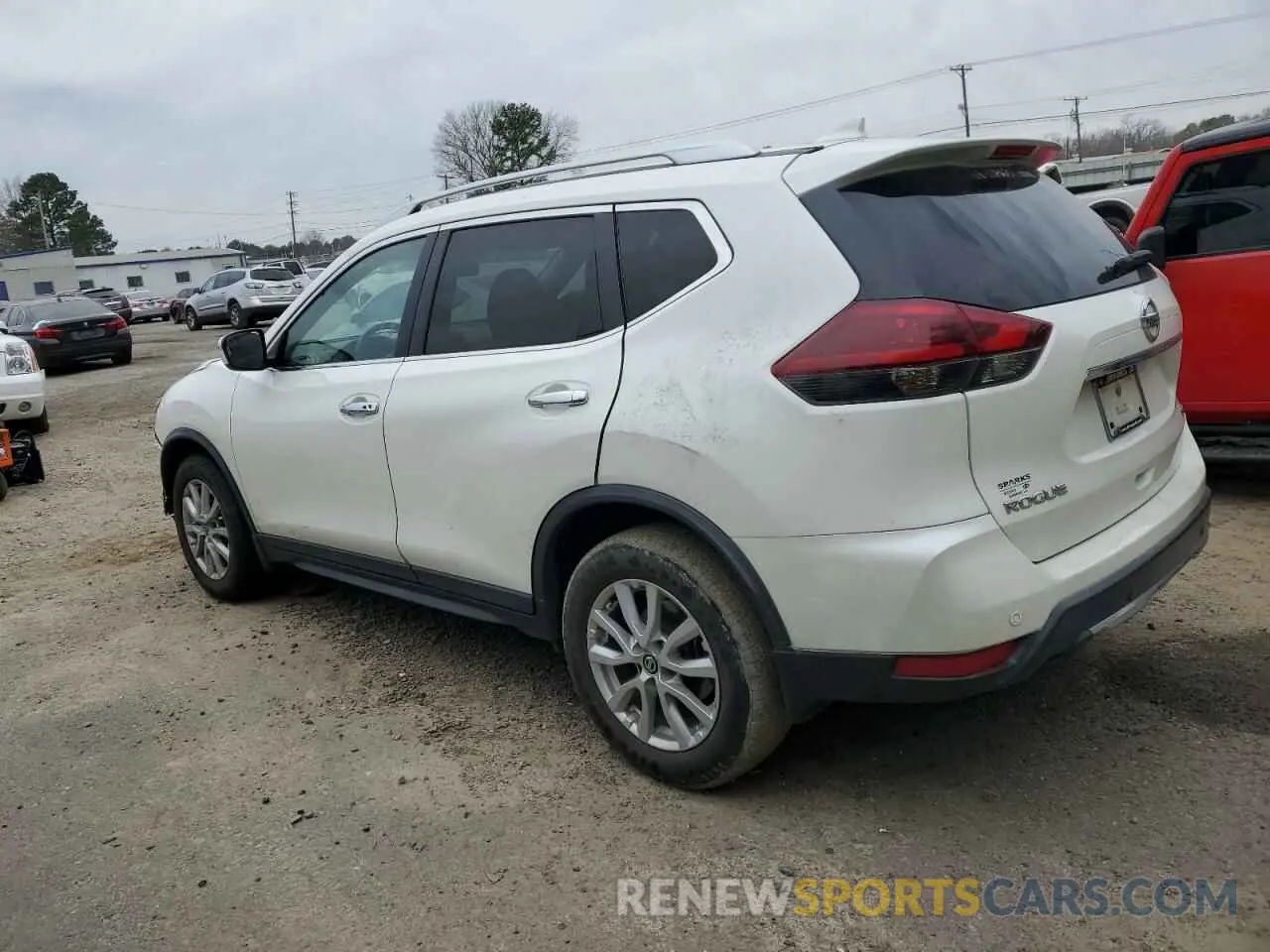 2 Photograph of a damaged car KNMAT2MT1KP557182 NISSAN ROGUE 2019