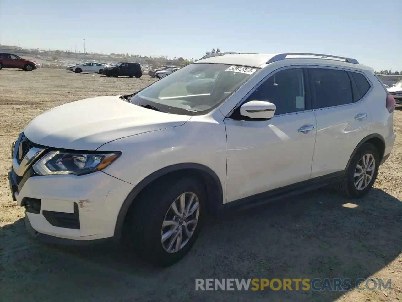 1 Photograph of a damaged car KNMAT2MT1KP558851 NISSAN ROGUE 2019