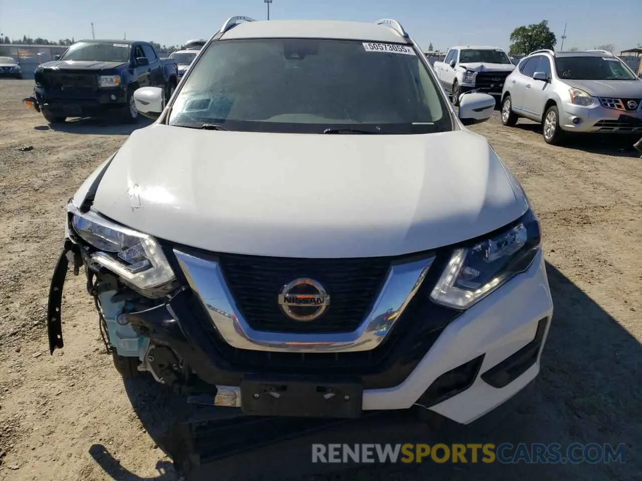 5 Photograph of a damaged car KNMAT2MT1KP558851 NISSAN ROGUE 2019
