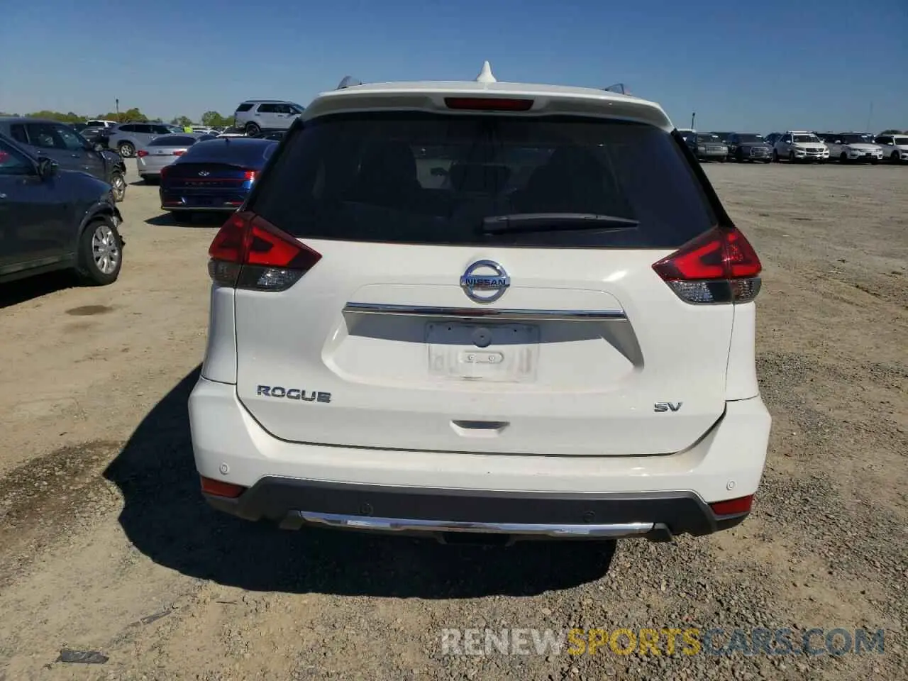 6 Photograph of a damaged car KNMAT2MT1KP558851 NISSAN ROGUE 2019