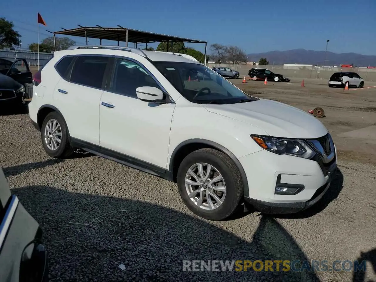 4 Photograph of a damaged car KNMAT2MT2KP500540 NISSAN ROGUE 2019