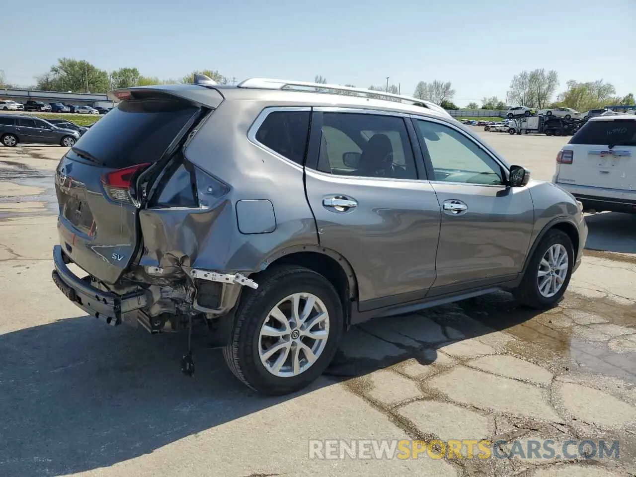 3 Photograph of a damaged car KNMAT2MT2KP505284 NISSAN ROGUE 2019