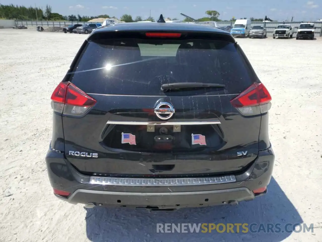 6 Photograph of a damaged car KNMAT2MT2KP513627 NISSAN ROGUE 2019