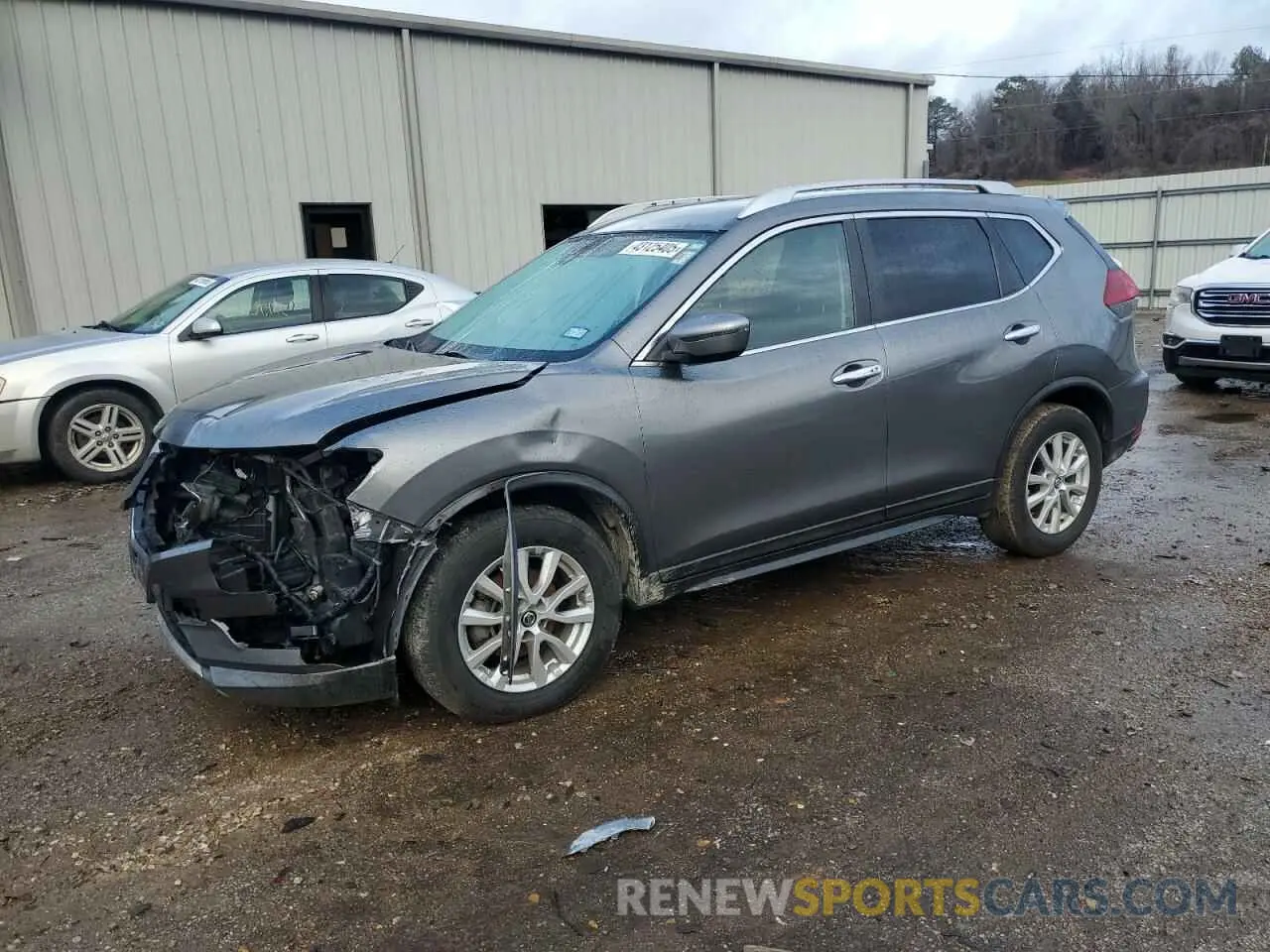 1 Photograph of a damaged car KNMAT2MT2KP515491 NISSAN ROGUE 2019