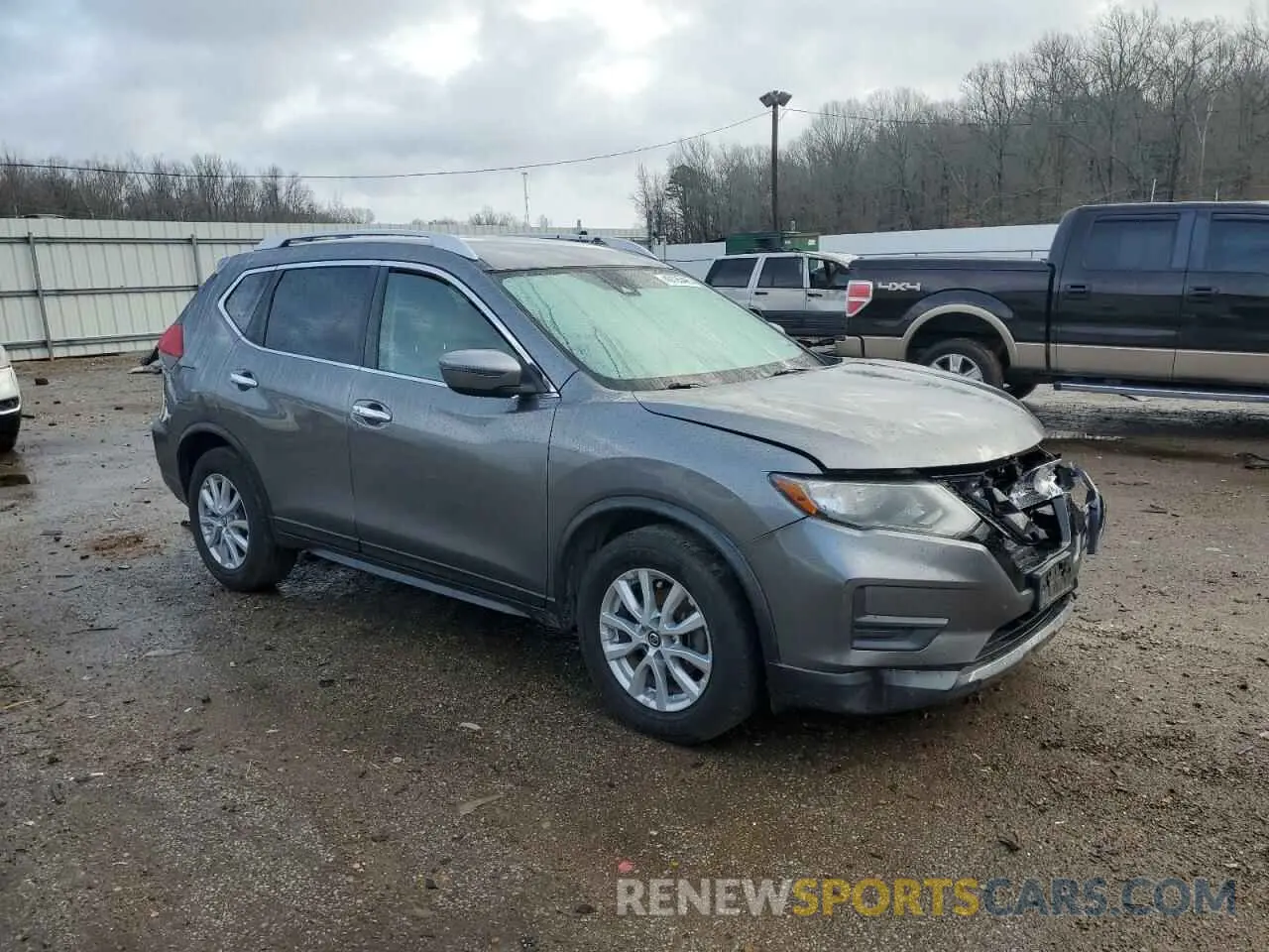 4 Photograph of a damaged car KNMAT2MT2KP515491 NISSAN ROGUE 2019