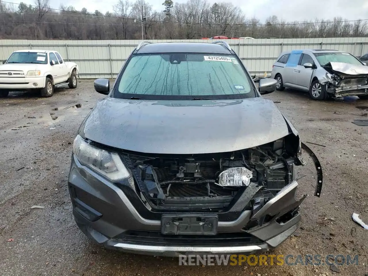 5 Photograph of a damaged car KNMAT2MT2KP515491 NISSAN ROGUE 2019