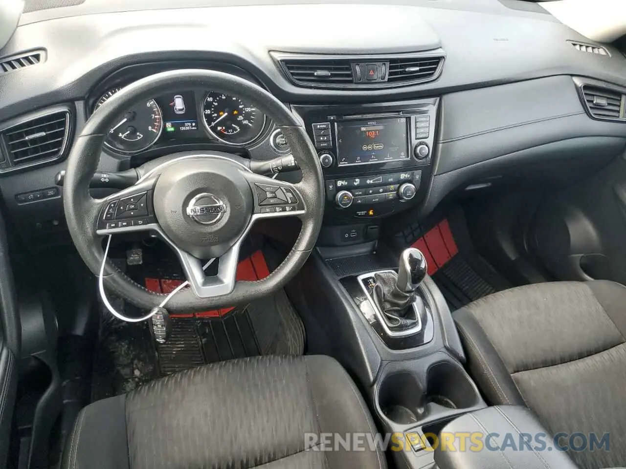 8 Photograph of a damaged car KNMAT2MT2KP515491 NISSAN ROGUE 2019