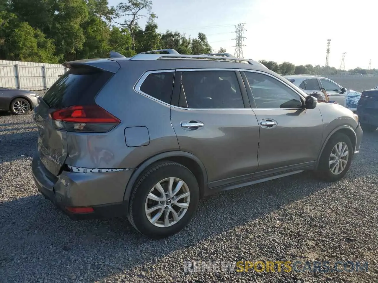 3 Photograph of a damaged car KNMAT2MT2KP516415 NISSAN ROGUE 2019